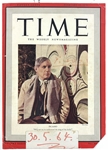Pablo Picasso Signed TIME Magazine Cover (JSA LOA)