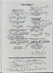 1990 Gathering of Eagles Multi-Signed Program w/ Paul Tibbets, Frank Everest, & More! (20 Autographs)