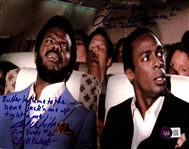 Airplane: 8" x 10" Color Photograph Signed by "The Jive Dudes" - Al White & Lamar Gibbs (Beckett/BAS)(Grad Collection)