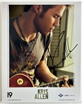 Kris Allen Signed 8" x 10" Photo (Third Party Guaranteed)