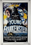Mel Brooks Signed 27" x 40" Full Size "Young Frankenstein" Movie Poster (JSA)
