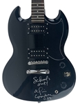 Alice Cooper Singed & "Schools Out!" Inscribed Epiphone Guitar (Beckett/BAS)