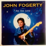 John Fogerty In-Person Signed "Blue Moon Swamp" Record Album (John Brennan Collection)(Beckett/BAS Guaranteed)
