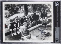 Robert Kennedy & Ethel Kennedy Signed 8" x 10" Black & White Photo (Beckett/BAS Encapsulated)