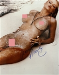 Anna Nicole Smith SIGNED Nude 11x14 Photo (Third Party Guaranteed)