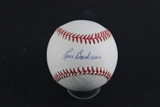 Lou Boudreau Signed OAL Baseball (Beckett/BAS)