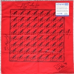 Foghat: Group Signed Bandana Signed by Four Original Members! (ACOA)