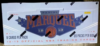 Factory Sealed 2012 Panini Marquee Basketball Hobby Box of Trading Cards
