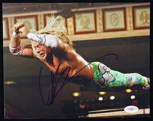 Mickey Rourke Signed 8" x 10" Color Photo from "The Wrestler" (JSA) 