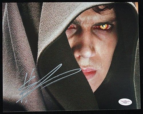 Star Wars: Hayden Christensen Signed 8" x 10" Color Photo (JSA) 