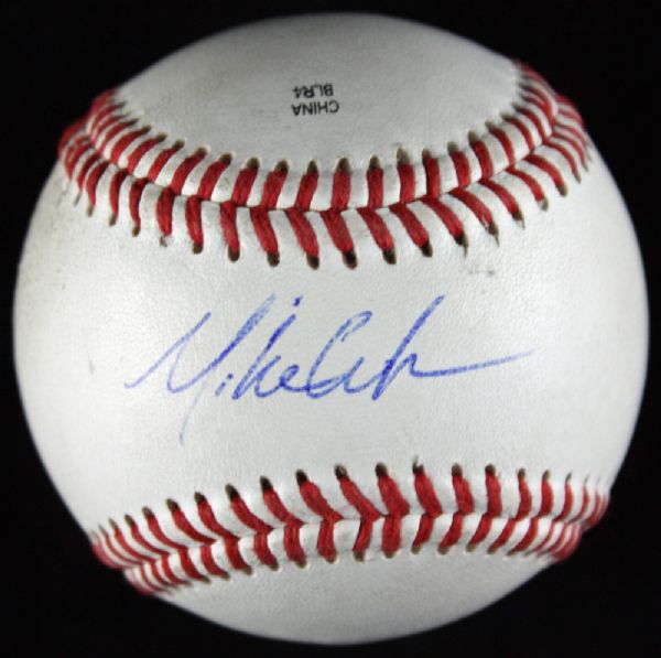 Mike Leake Signed Pac-10 Official Game Used Baseball