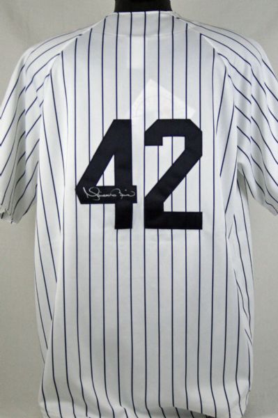 Mariano Rivera Signed NY Yankees Pro Model Jersey