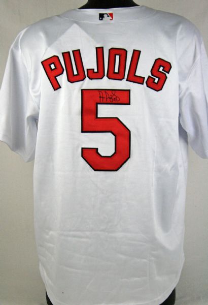 Albert Pujols Signed St. Louis Cardinals Pro Model Jersey