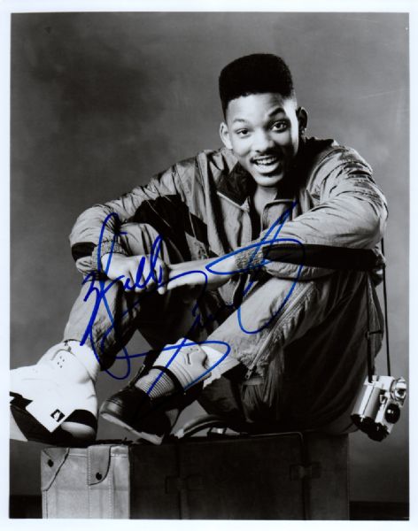 Will Smith Signed 8x10 Photo w/Rare Full Signature