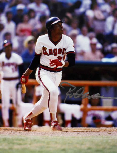 Rod Carew Signed 8" x 10" Color Photo