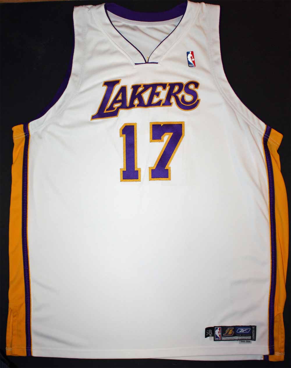 00's Andrew Bynum Los Angeles Lakers Adidas NBA Swingman Jersey