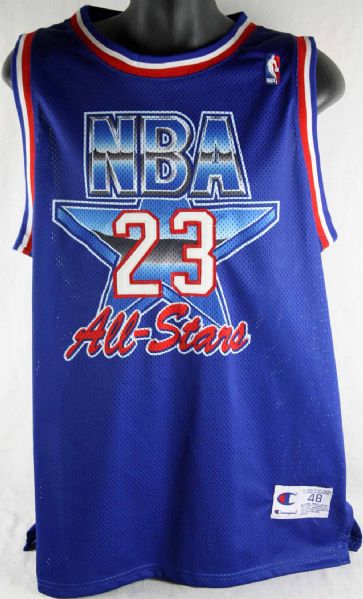Lot Detail - Michael Jordan Signed 1992 NBA All-Star Game Jersey (UDA)