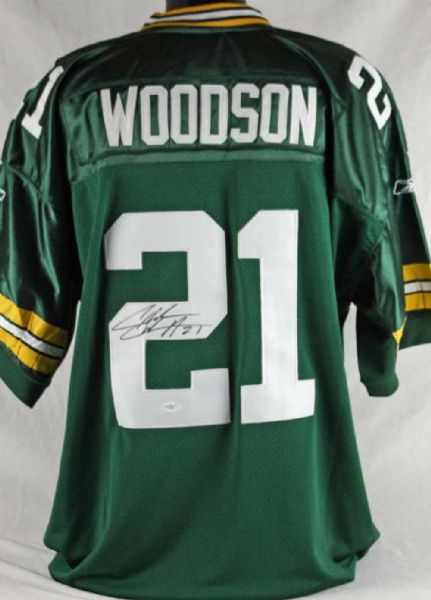 Charles Woodson Signed Green Bay Packers Pro Model Jersey (JSA)