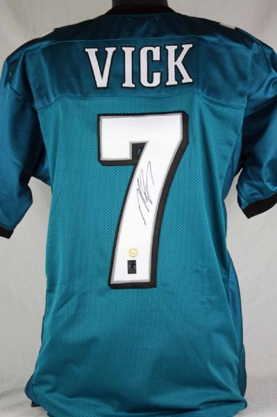 Michael Vick Signed Phiadelphia Eagles Pro Style Jersey (Vick Hologram)