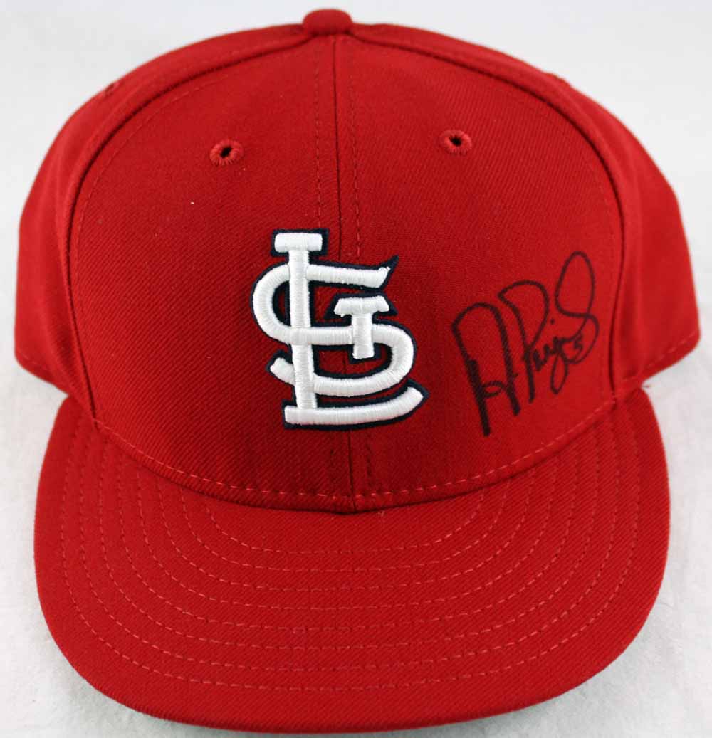 Lot Detail - Albert Pujols Signed St Louis Cardinals Pro Model Cap (Pujols Foundation)