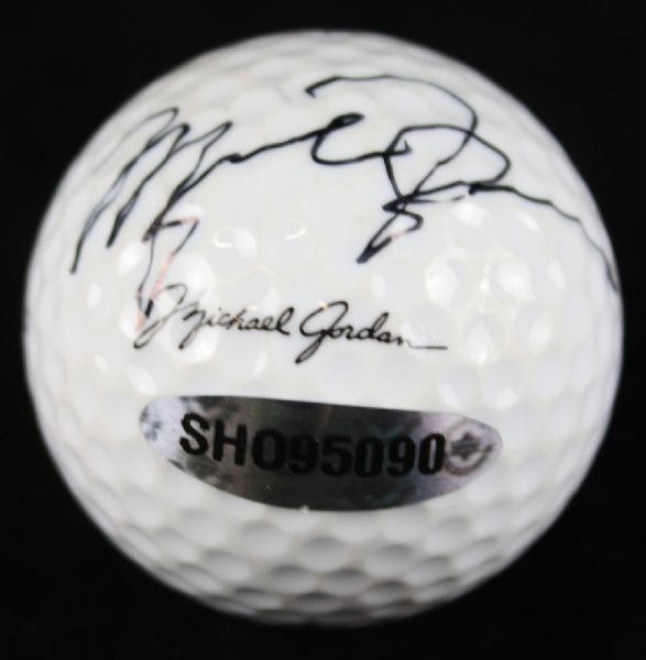 Michael Jordan Beautifully Signed & Personally Used Custom Personal Golf Ball (UDA)