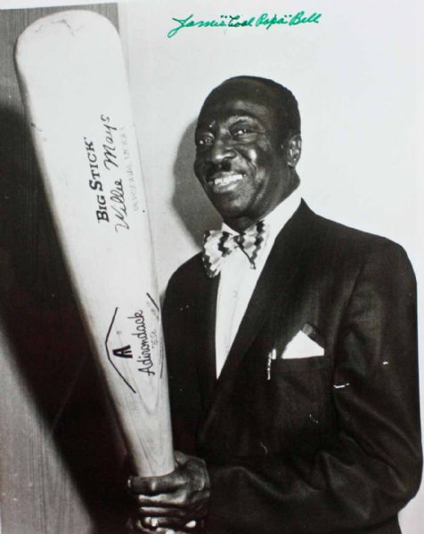 James "Cool Papa" Bell Signed 8" x 10" B&W Photo