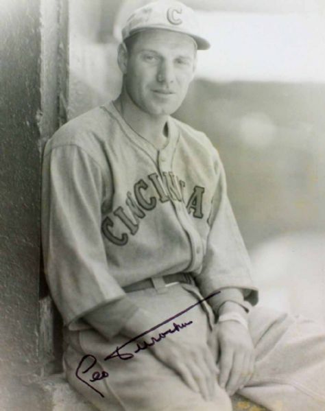 Leo Durocher Signed 8" x 10" B&W Photo