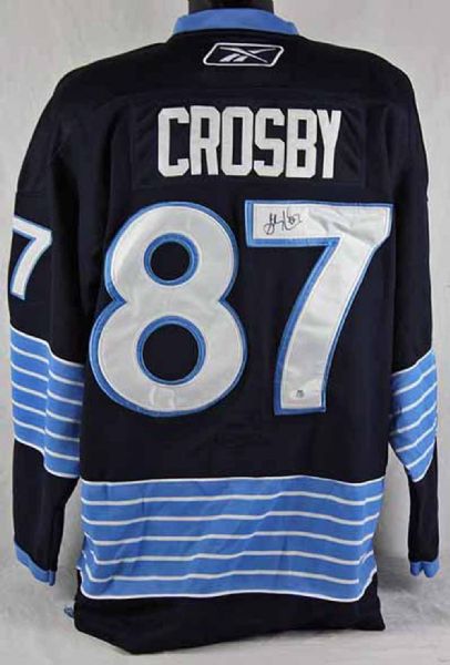 Sidney Crosby Signed Penguins Official 2011 Winter Classic Pro Model Jersey