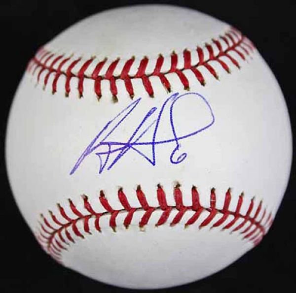 Ryan Howard Signed OML Baseball