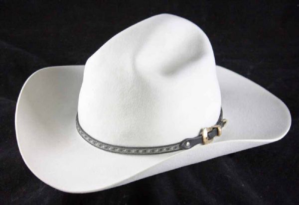 Gene Autry Custom Made & Personally Worn Nudies Designed Stetson Cowboy Hat