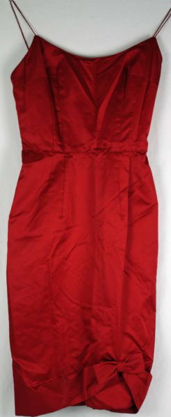 Marilyn Monroe Personally Owned & Worn Mr. Blackwell Designed Red Evening Dress (ex. Rothstein Estate)