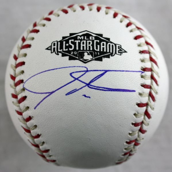 Justin Upton Signed 2011 All-Star Game Baseball