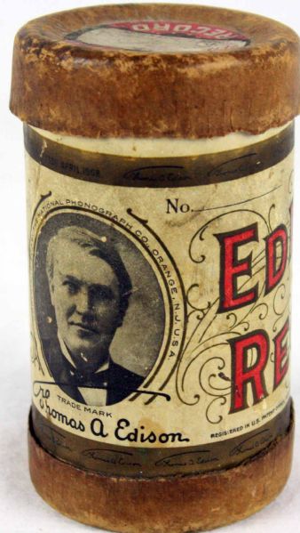 (Edison) Original 1920s Phonograph Cylinder
