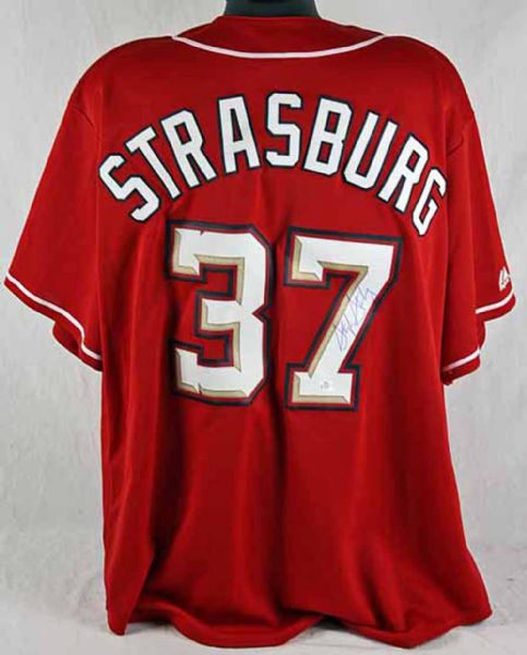 Stephen Strasburg Signed Washington Nationals Pro Model Jersey