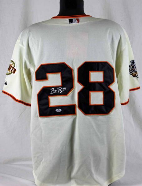 Buster Posey Signed 2010 World Series Model Jersey