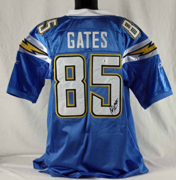 Antonio Gates Signed San Diego Chargers Jersey