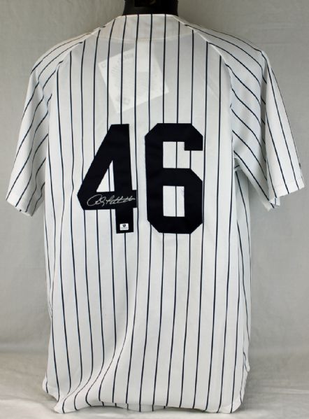 Andy Pettitte Signed NY Yankees Pro Model Jersey