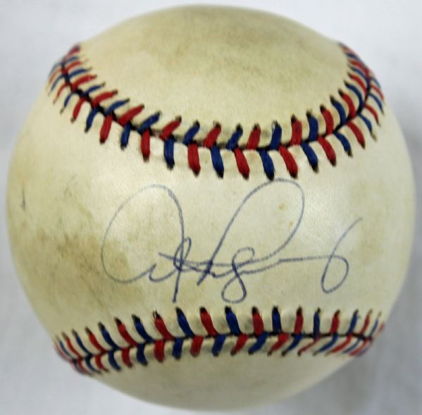 Alex Rodriguez Signed 1996 All-Star Game Baseball