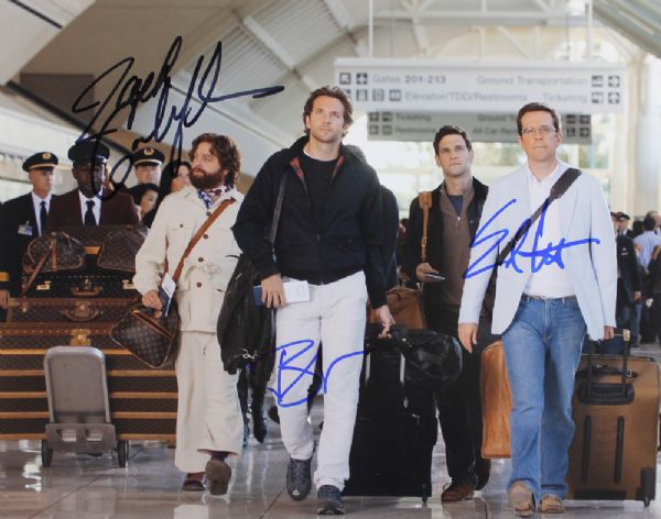 "The Hangover 2" Cast Signed 11" x 14" Color Photo (3 Sigs)