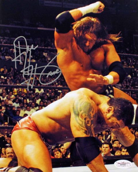 Triple H Signed 8" x 10" Color Photo