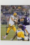 Brett Favre Ultimate Signed Photo Lot (6) - A Signed Photo from Every Team - From High School to the NFL! (Favre Holos & COAs)