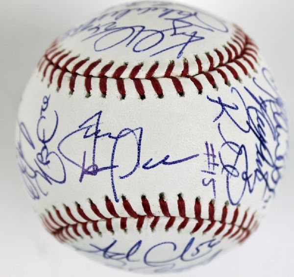 2011 St. Louis Cardinals Team Signed World Series Baseball (26 Sigs)