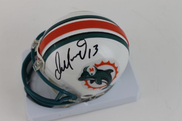 Dan Marino Signed Dolphins Mini Helmet