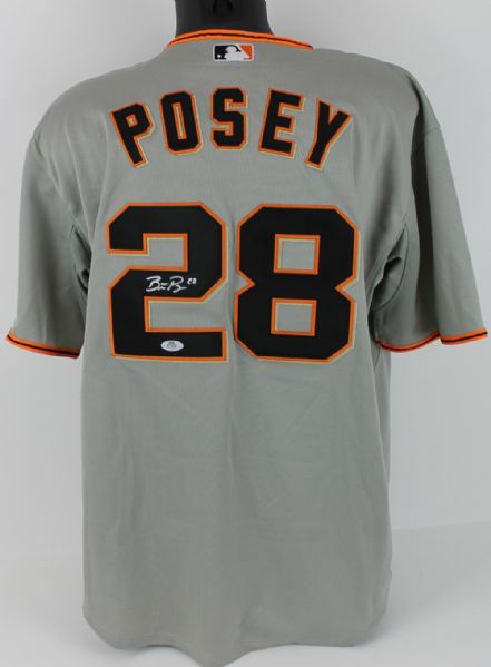 Buster Posey Signed Giants Pro Model Jersey