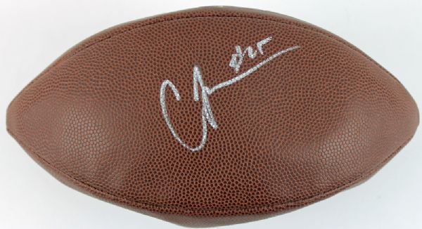 Chris Johnson Signed Composite Model Football