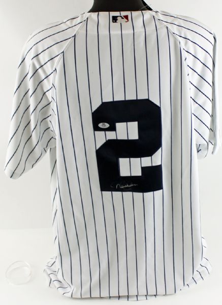 Derek Jeter Signed NY Yankees Pro Model Jersey