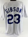 Kirk Gibson Signed Mitchell & Ness LA Dodgers Pro Model Jersey