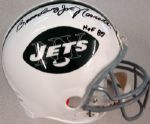 Joe Namath Signed Limited Edition Jets PROLINE Helmet with "Broadway" & "HOF 85" Inscriptions (UDA)