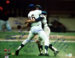 1969 NY Mets (World Champs) Team Signed 16x20 Color Photo w/Ryan, Seaver, etc. (19 Sigs)(PSA/DNA)