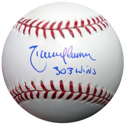 Randy Johnson Signed OML Baseball with "303 Wins" Inscription (PSA/DNA)